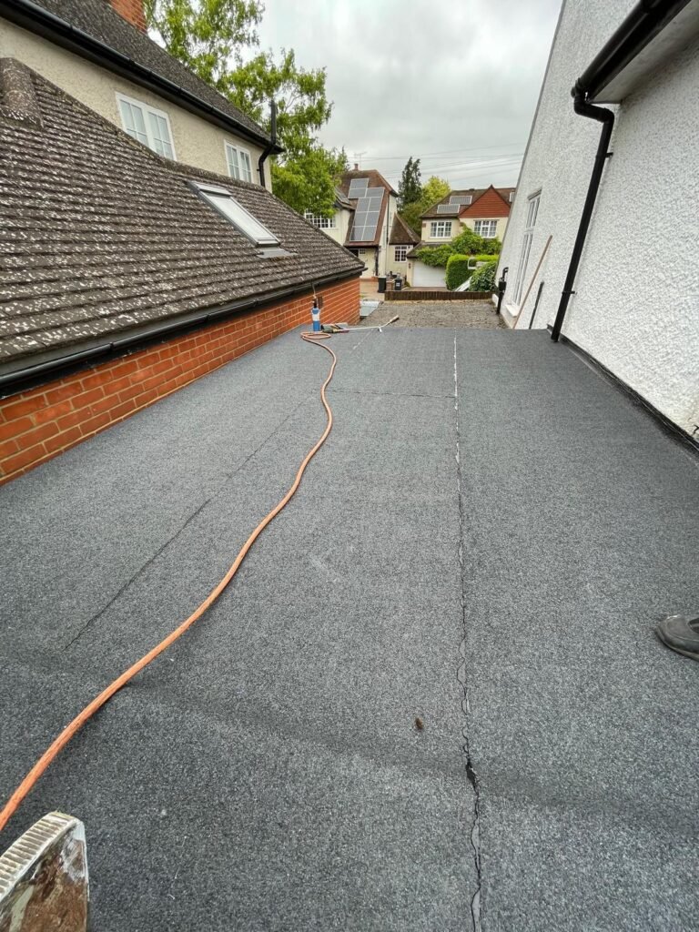Flat roof installation in Devonshire
