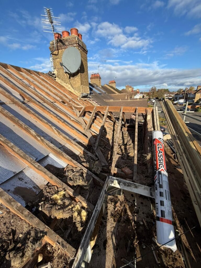 Emergency roof repairs after storm damage