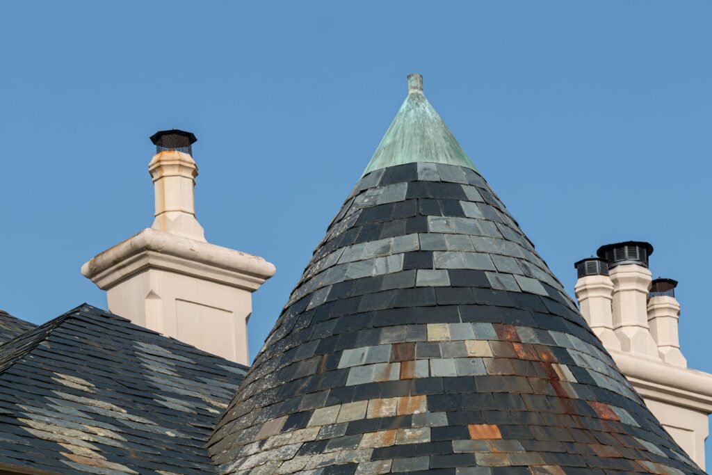 Slate roofing installation by Devonshire specialists Slate roofing installation by Devonshire specialists