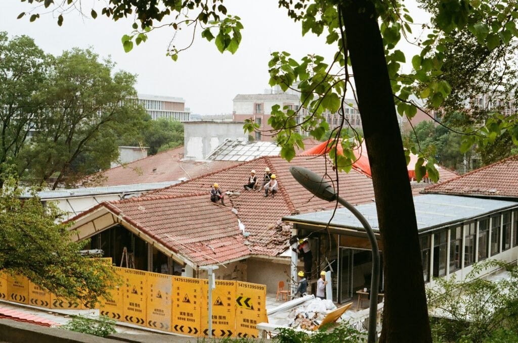 Minor roof repairs preventing water ingress